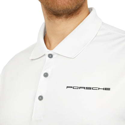 Porsche Adidas Performance Polo Shirt Embroidered in Black - Multiple Colors