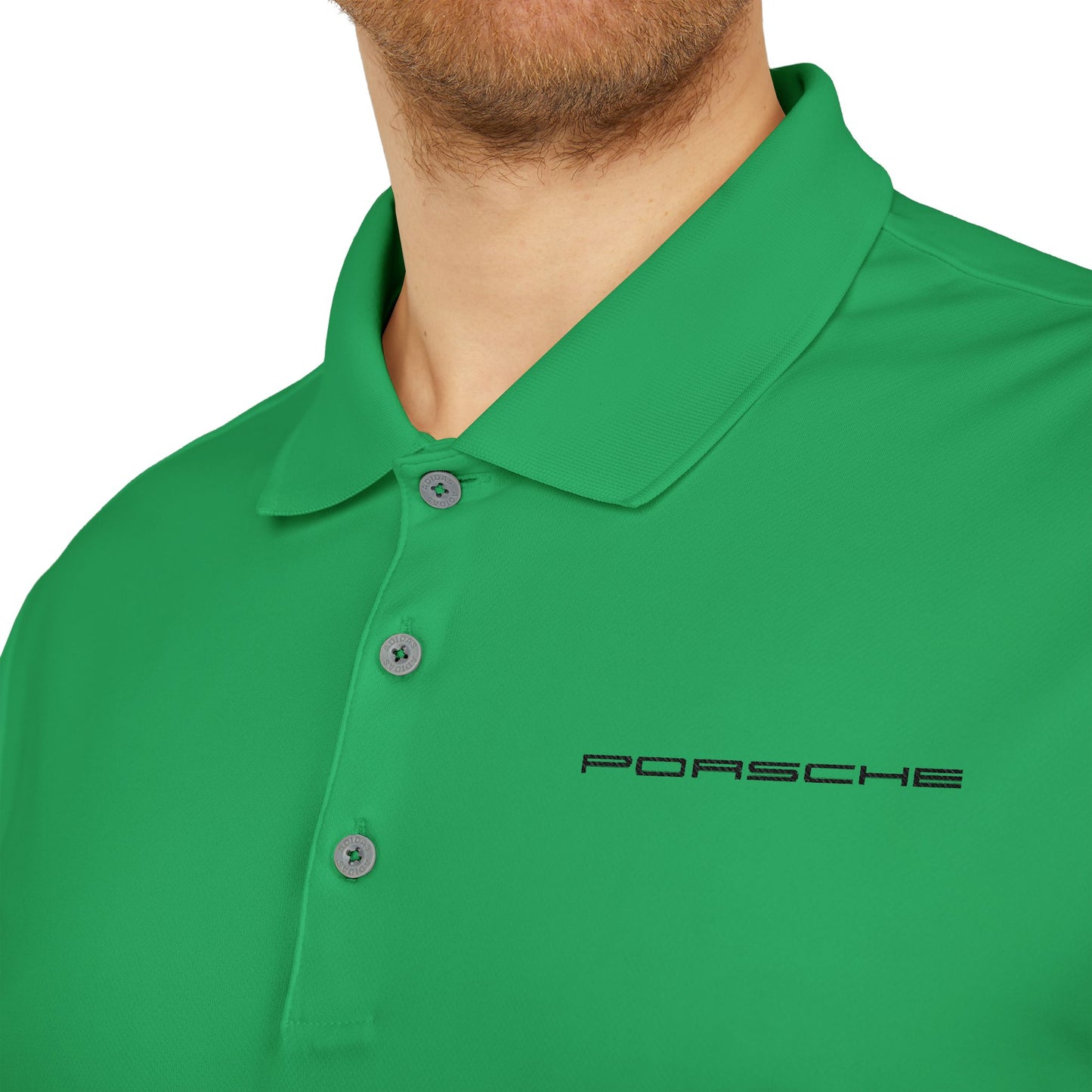 Porsche Adidas Performance Polo Shirt Embroidered in Black - Multiple Colors