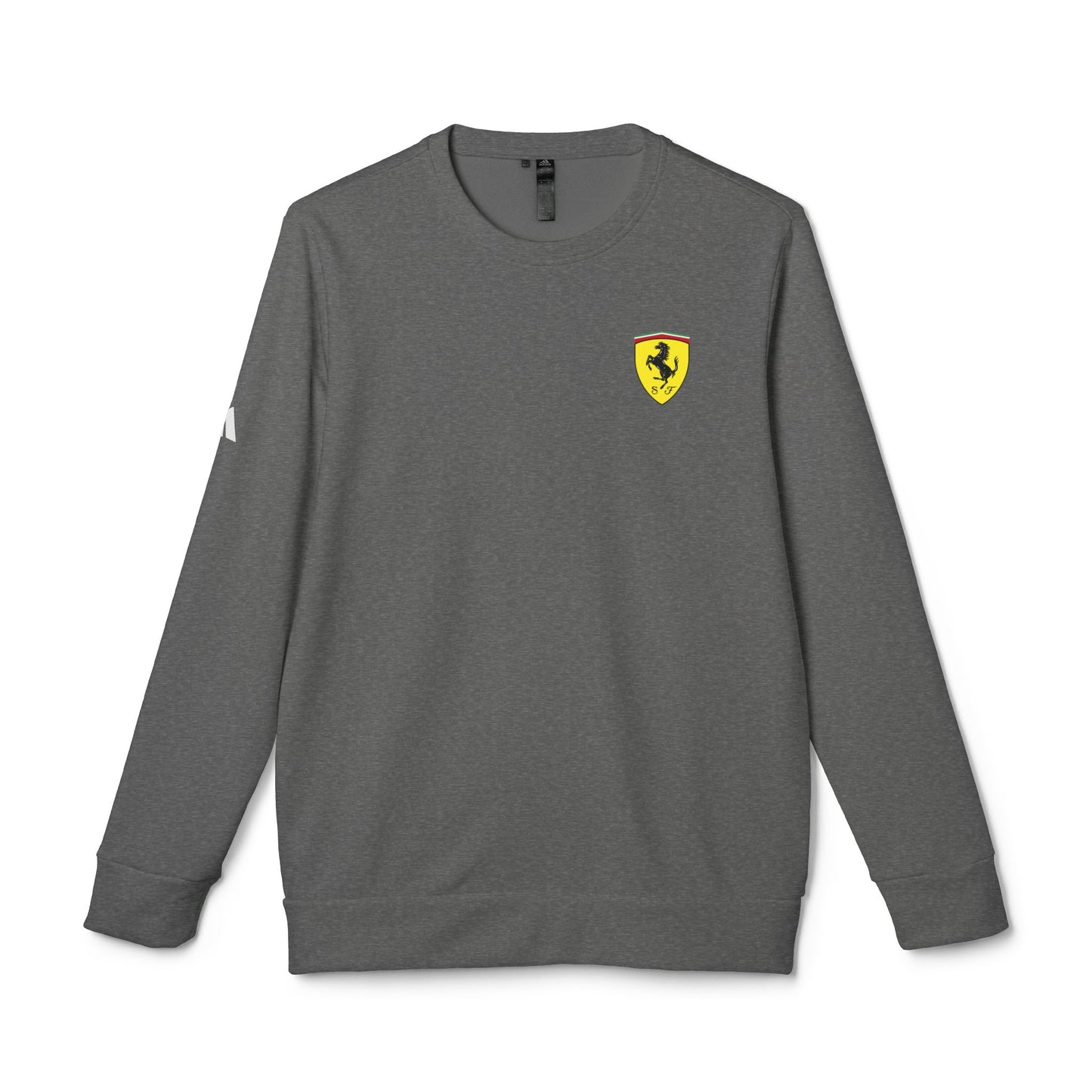 adidas Unisex Fleece Sweatshirt with Ferrari Scuderia Logo – Premium Comfort Meets Racing Style