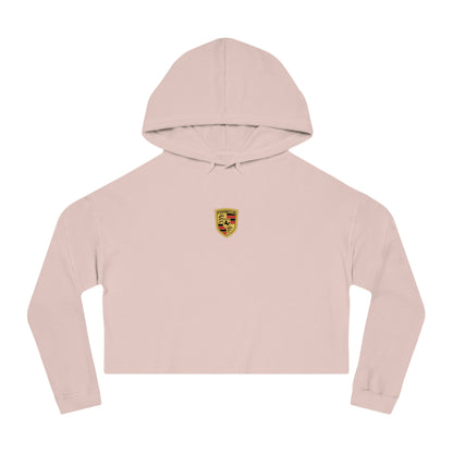 Porsche Crest Crop Hoodie for Women in 8 Colors