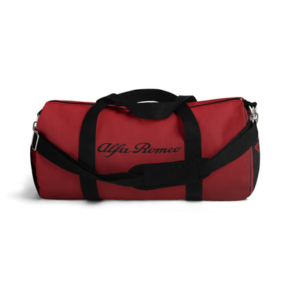 Alfa Romeo Duffel Bag - Rosso Etna Lightweight Gym and Travel Bag