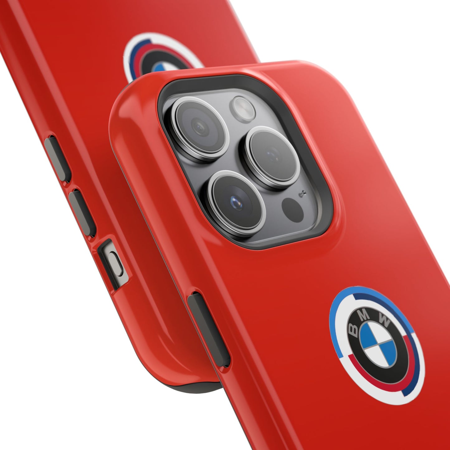 BMW G8X Toronto Red iPhone MagSafe Tough Case - 50 Jahre Logo and M Piping