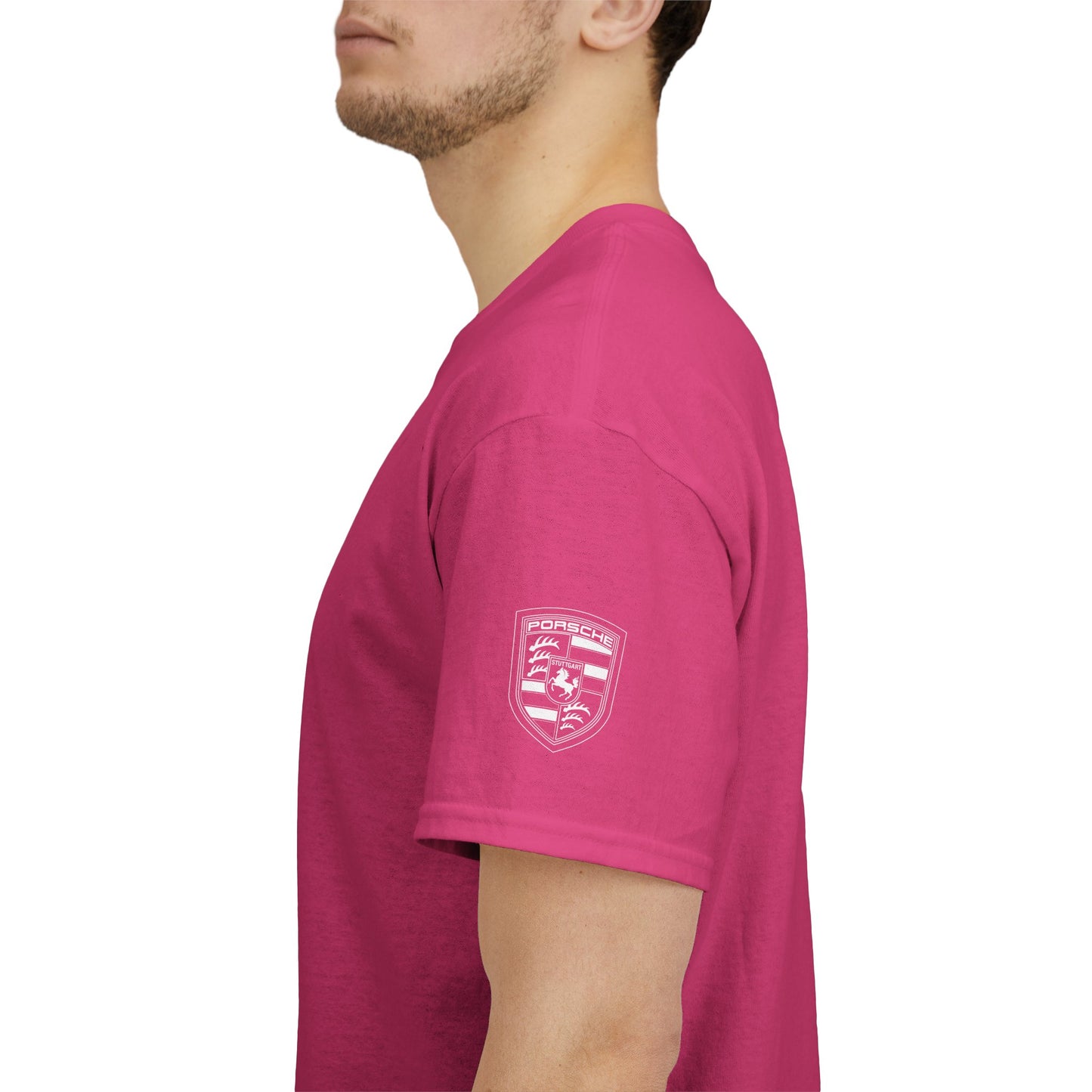 Porsche Unisex Heavy Cotton Tee - Casual Automotive Summer Style Shirt - 13 Colors