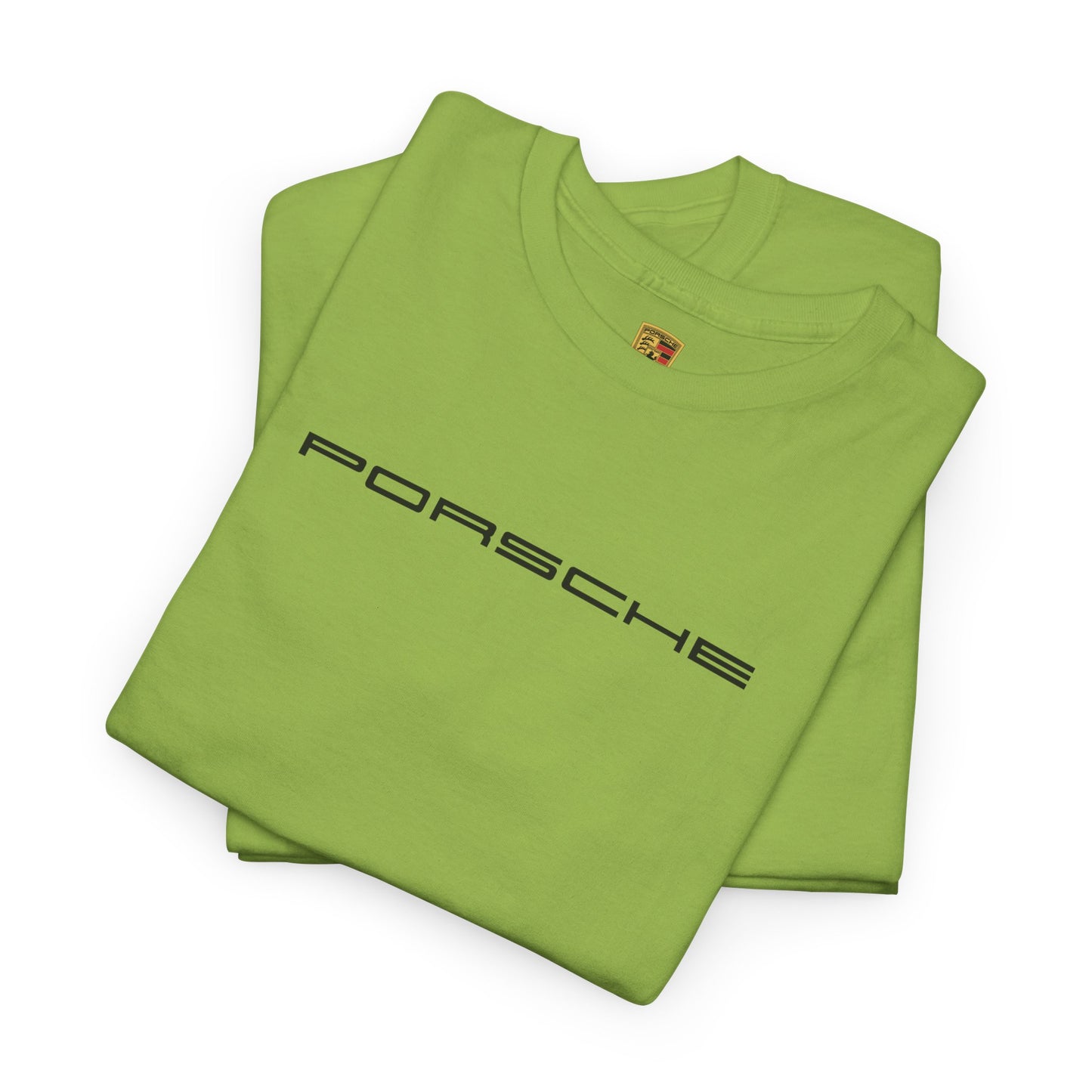 Porsche Unisex Heavy Cotton Tee - Casual Automotive Summer Style Shirt - 13 Colors