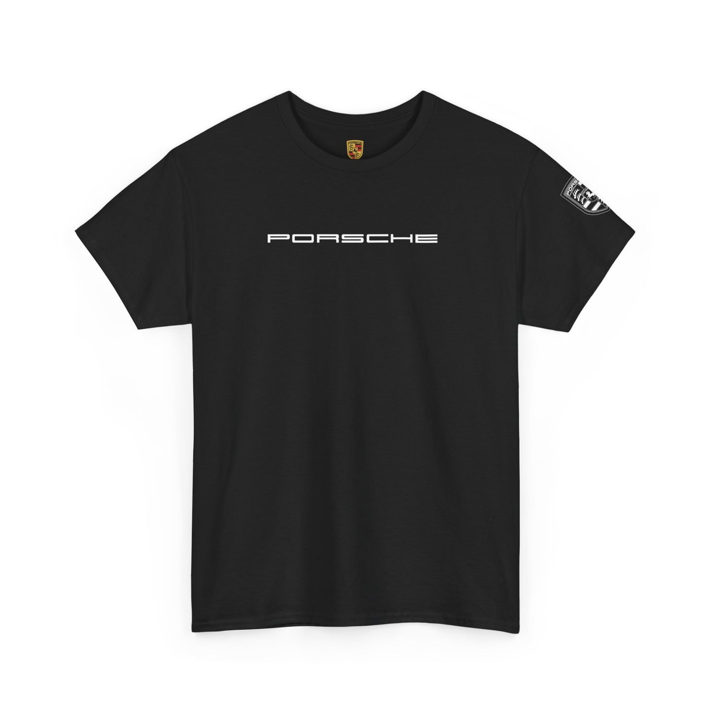 Porsche Unisex Heavy Cotton Tee - Casual Automotive Summer Style Shirt - 13 Colors