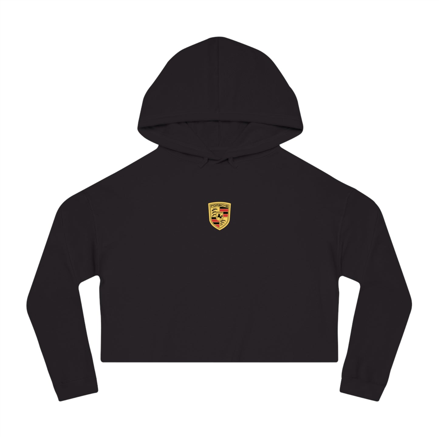 Porsche Crest Crop Hoodie for Women in 8 Colors