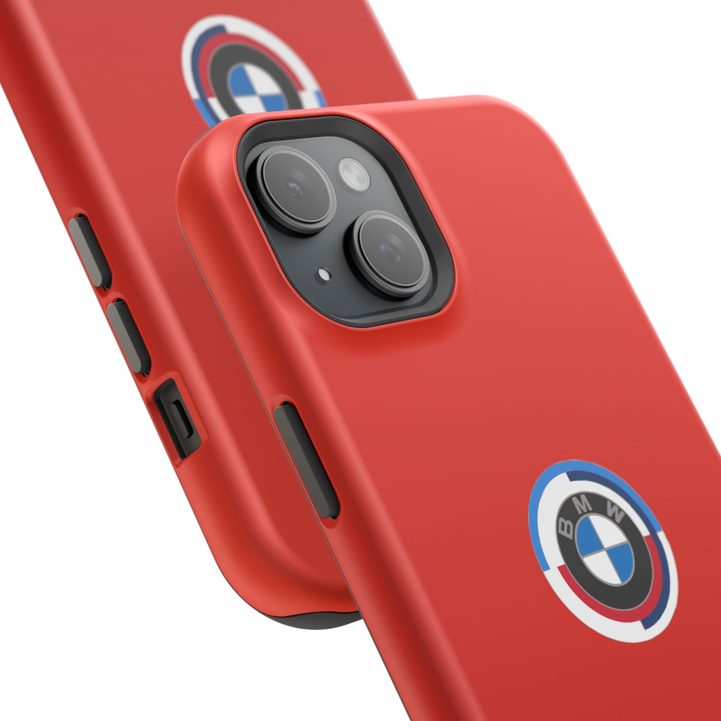 BMW G8X Toronto Red iPhone MagSafe Tough Case - 50 Jahre Logo and M Piping