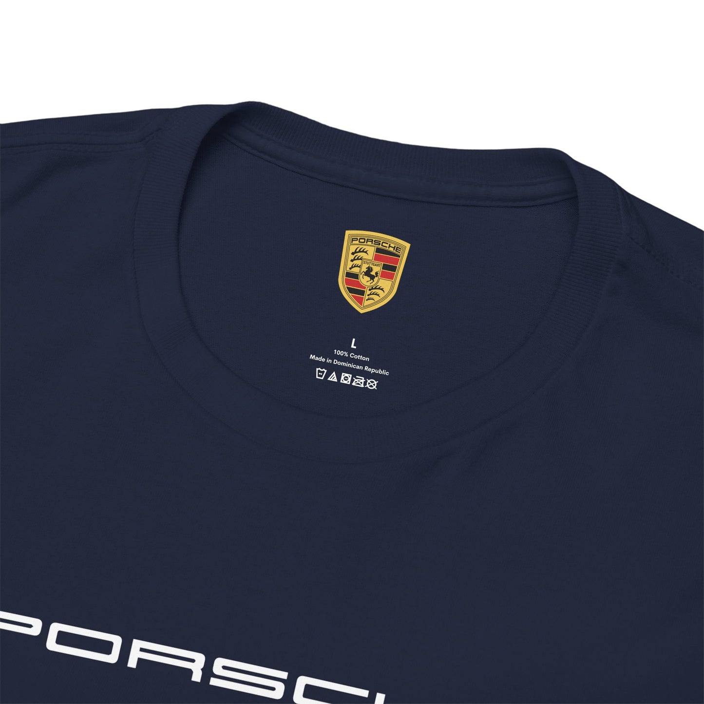 Porsche Unisex Heavy Cotton Tee - Casual Automotive Summer Style Shirt - 13 Colors