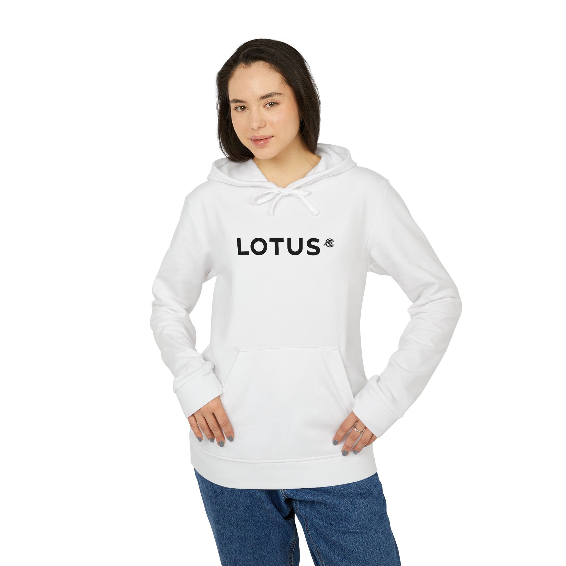 adidas Lotus Performance Fleece Hoodie - Unisex - Premium BCI Cotton - AI Print Spot