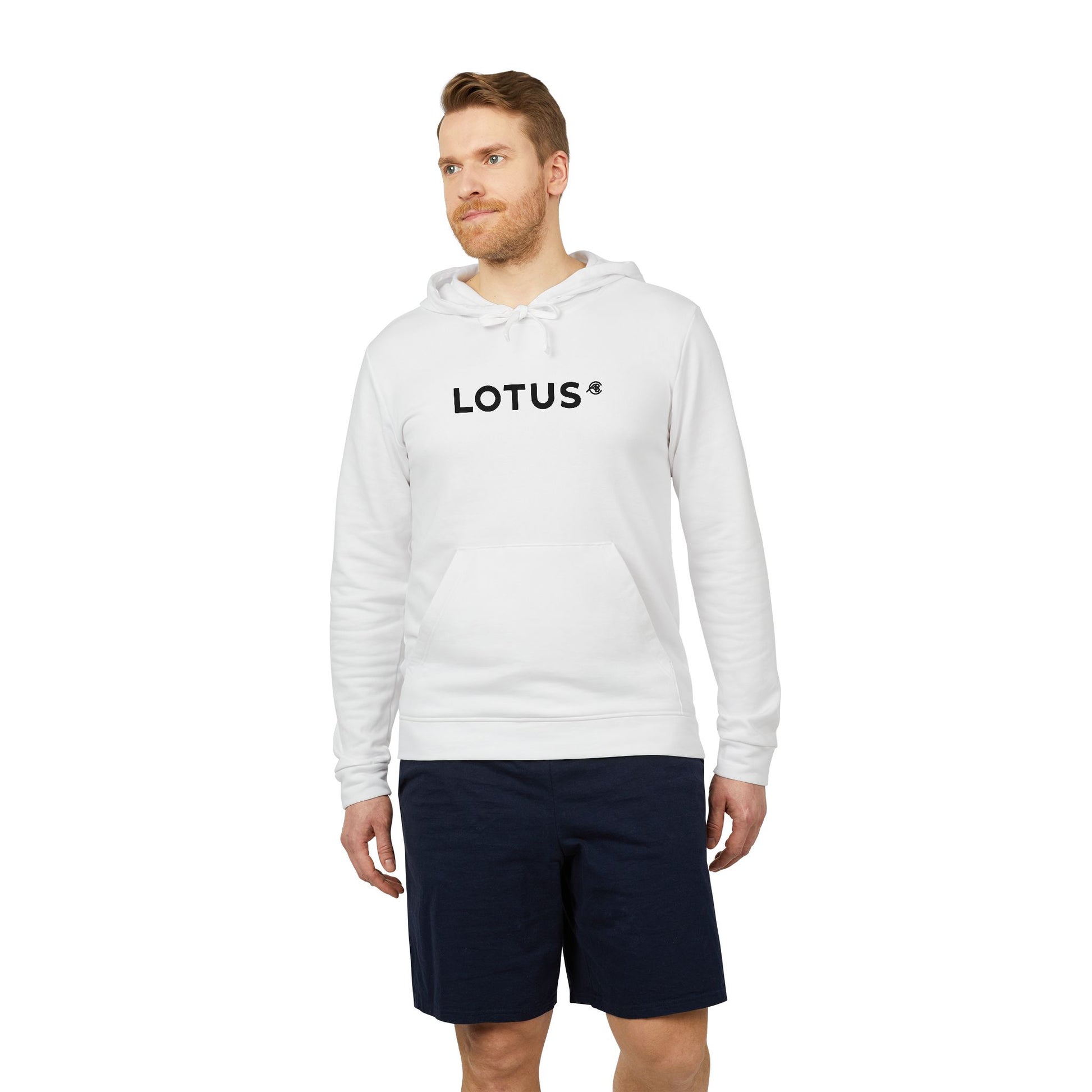 adidas Lotus Performance Fleece Hoodie - Unisex - Premium BCI Cotton - AI Print Spot