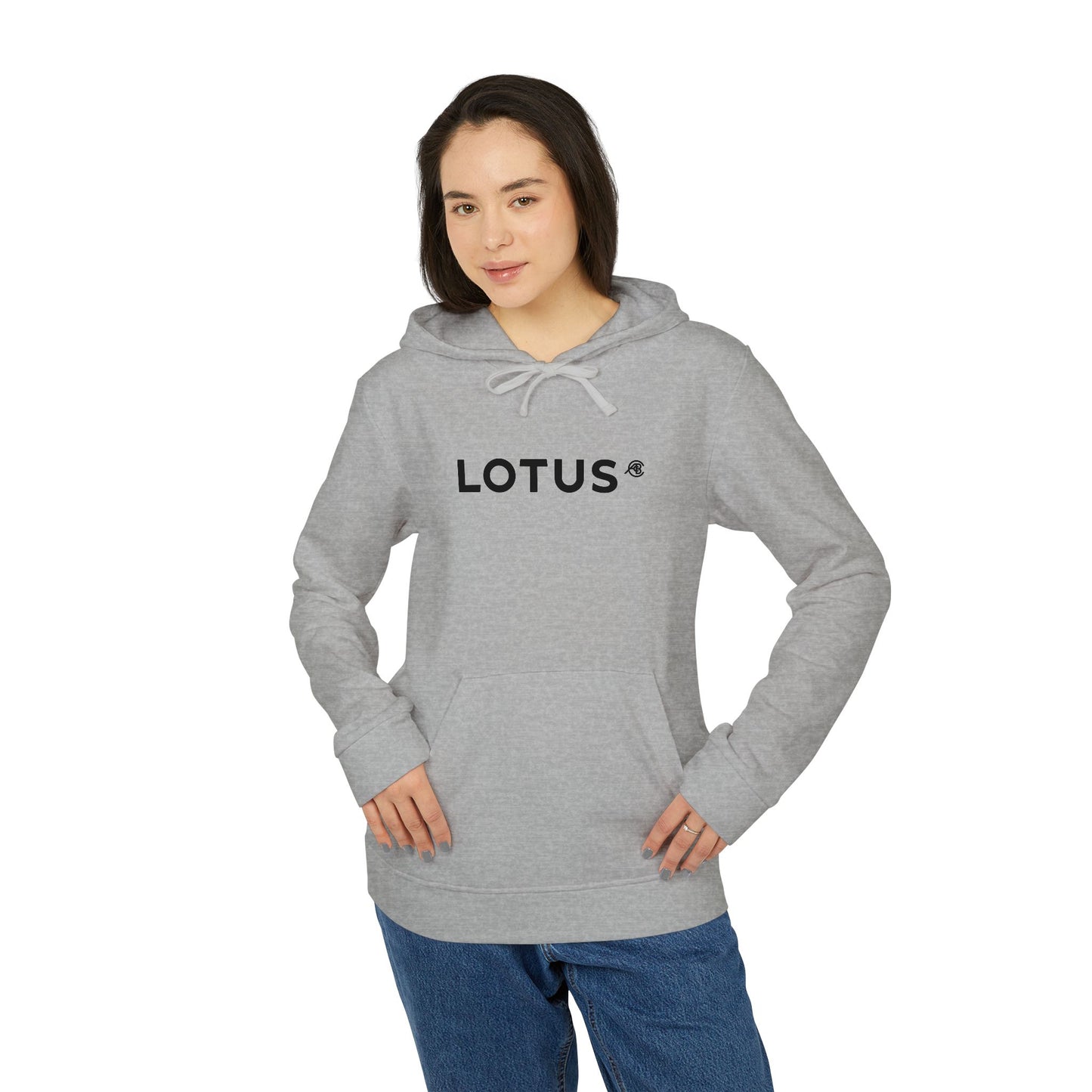 adidas Lotus Performance Fleece Hoodie - Unisex - Premium BCI Cotton - AI Print Spot