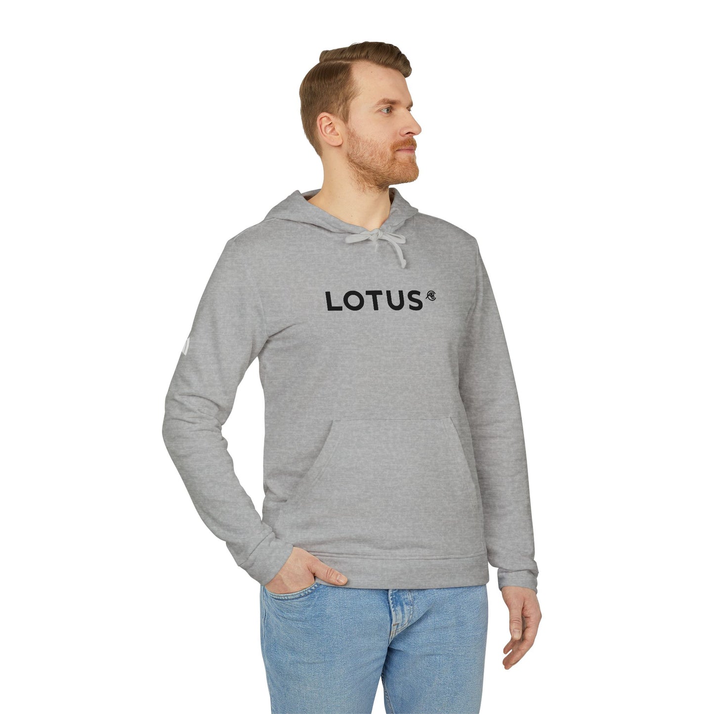 adidas Lotus Performance Fleece Hoodie - Unisex - Premium BCI Cotton - AI Print Spot