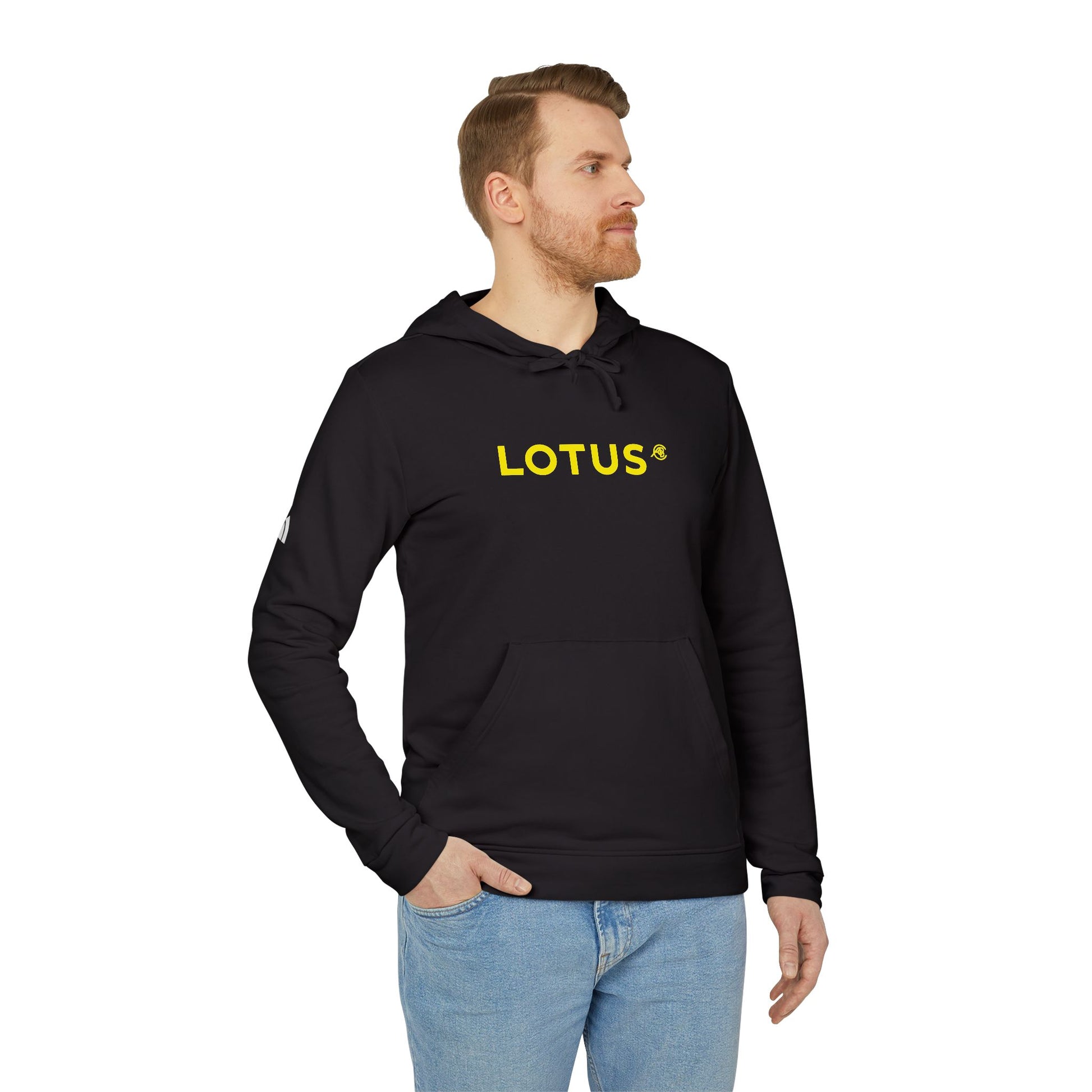 adidas Lotus Performance Fleece Hoodie - Unisex - Premium BCI Cotton - AI Print Spot