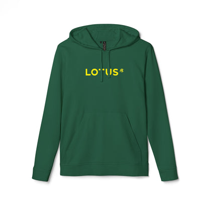 adidas Lotus Performance Fleece Hoodie - Unisex - Premium BCI Cotton - AI Print Spot