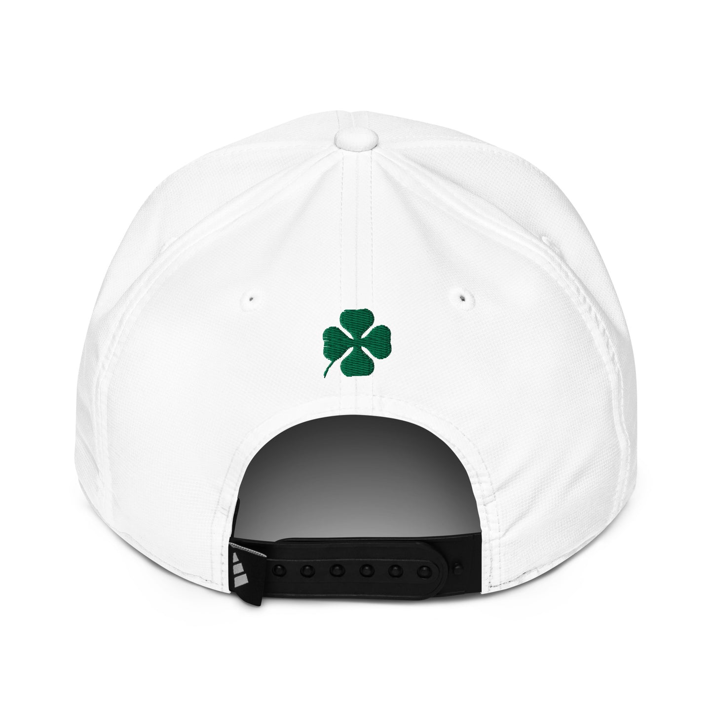 adidas® Alfa Romeo Performance Cap - Biscione Snake & Cross in Rosso & White, Quadrifoglio Verde 1910 Rear - 6 Colors