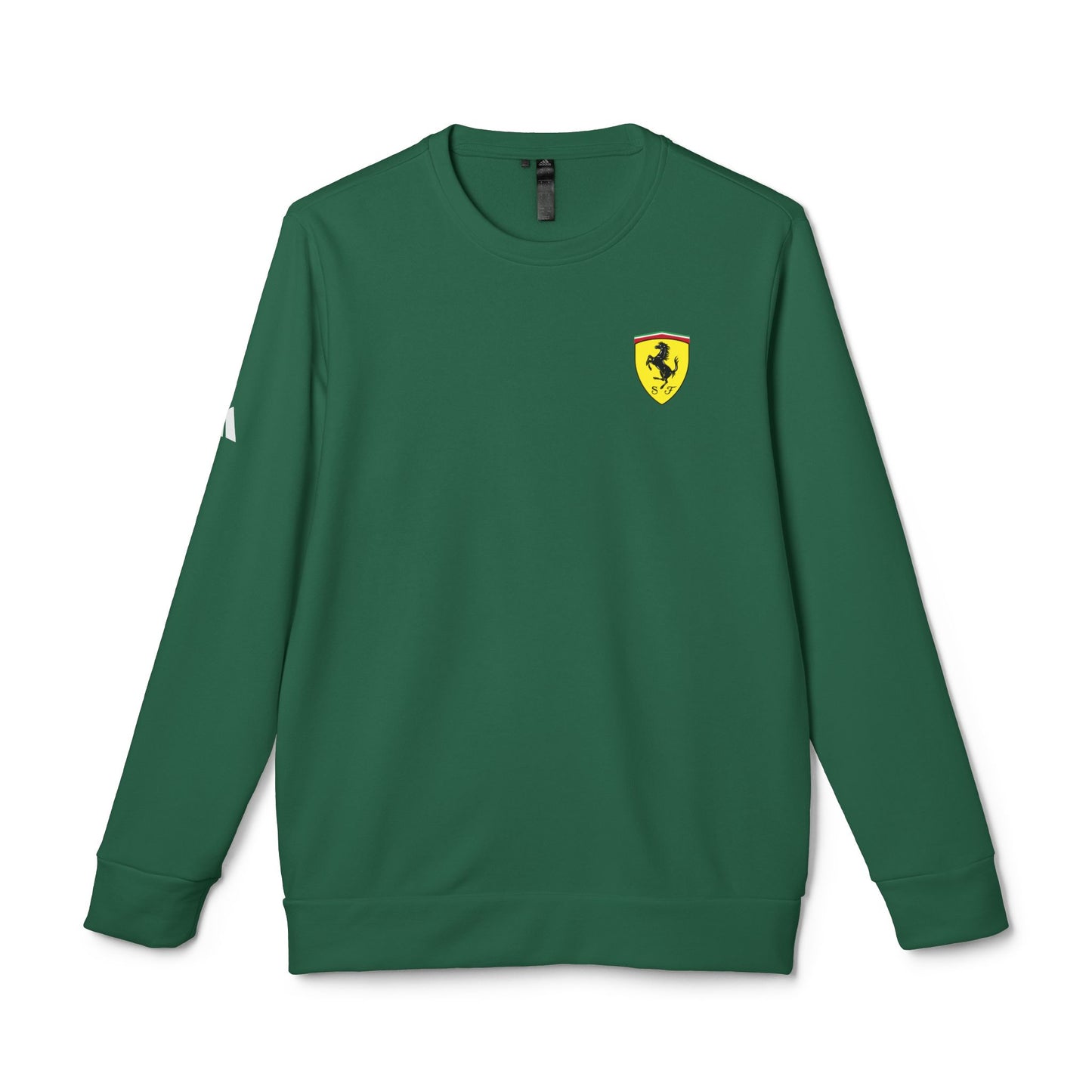 adidas Unisex Fleece Sweatshirt with Ferrari Scuderia Logo – Premium Comfort Meets Racing Style - AI Print Spot