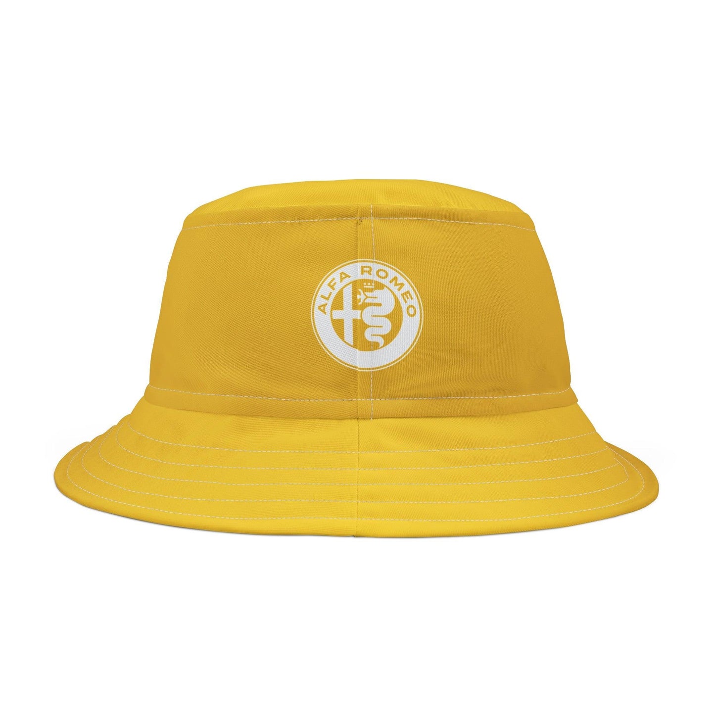 Alfa Romeo 4C Bucket Hat - Giallo Prototipo Yellow, Made in USA - AI Print Spot