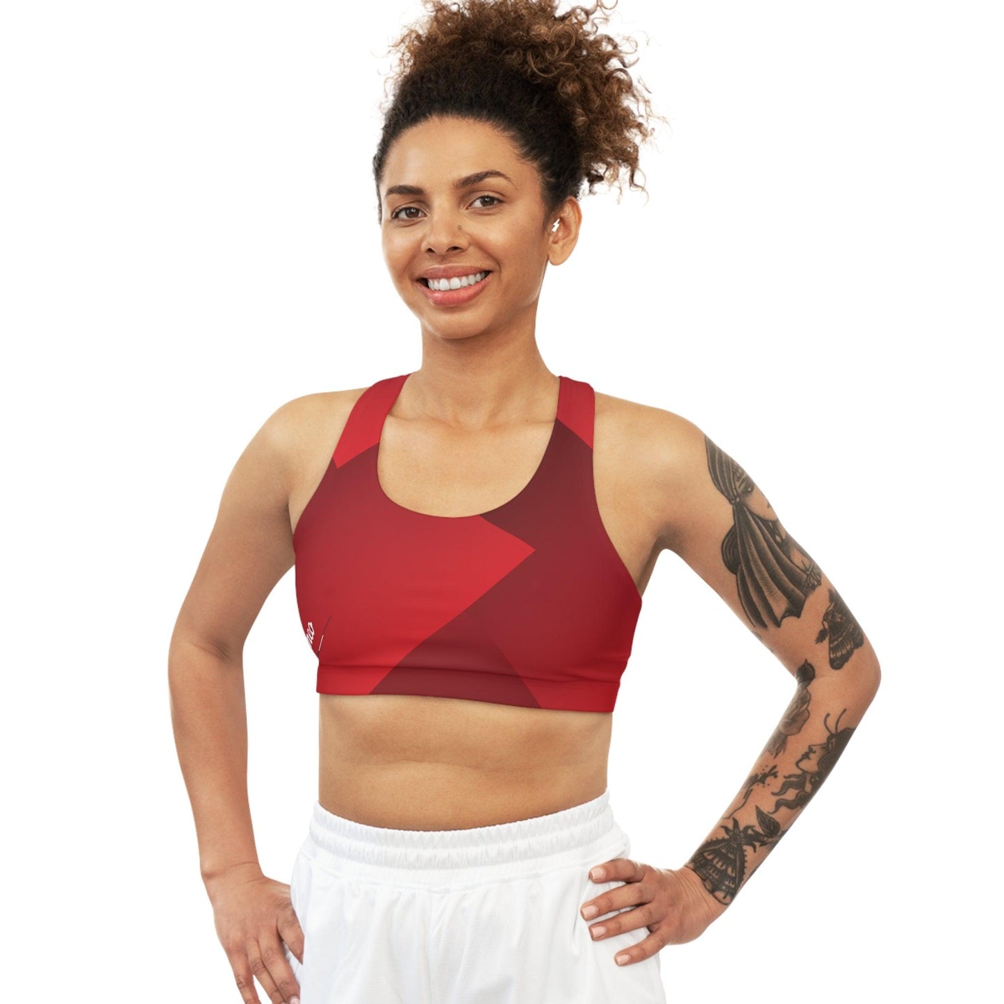 Alfa Romeo Activewear Set - Rosso Etna Sports Bra & Capri Yoga Pants - Bundle & Save - AI Print Spot