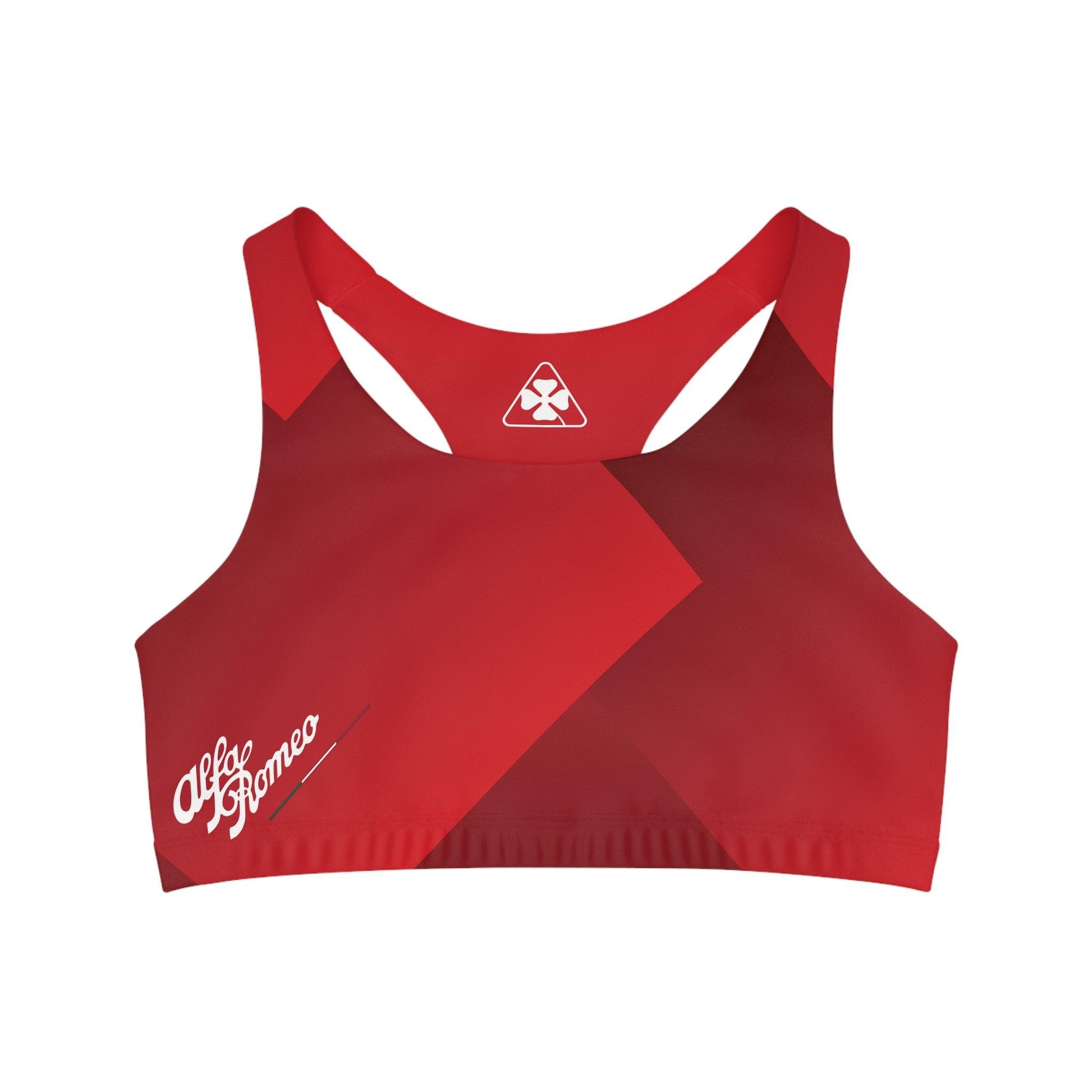 Alfa Romeo Activewear Set - Rosso Etna Sports Bra & Capri Yoga Pants - Bundle & Save - AI Print Spot