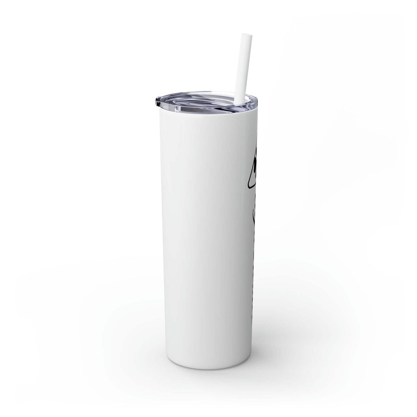 Alfa Romeo Elegance - Skinny Tumbler with Straw, 20oz - AI Print Spot