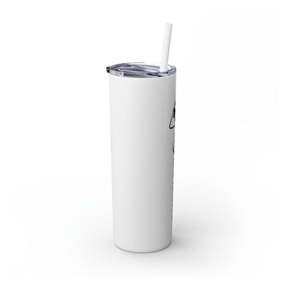 Alfa Romeo Elegance - Skinny Tumbler with Straw, 20oz - AI Print Spot