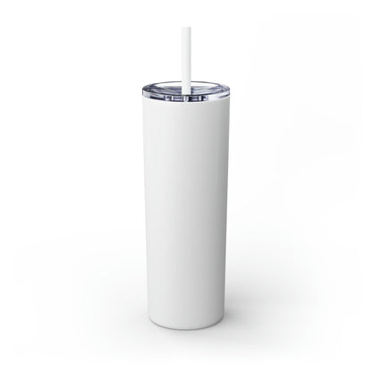 Alfa Romeo Elegance - Skinny Tumbler with Straw, 20oz - AI Print Spot