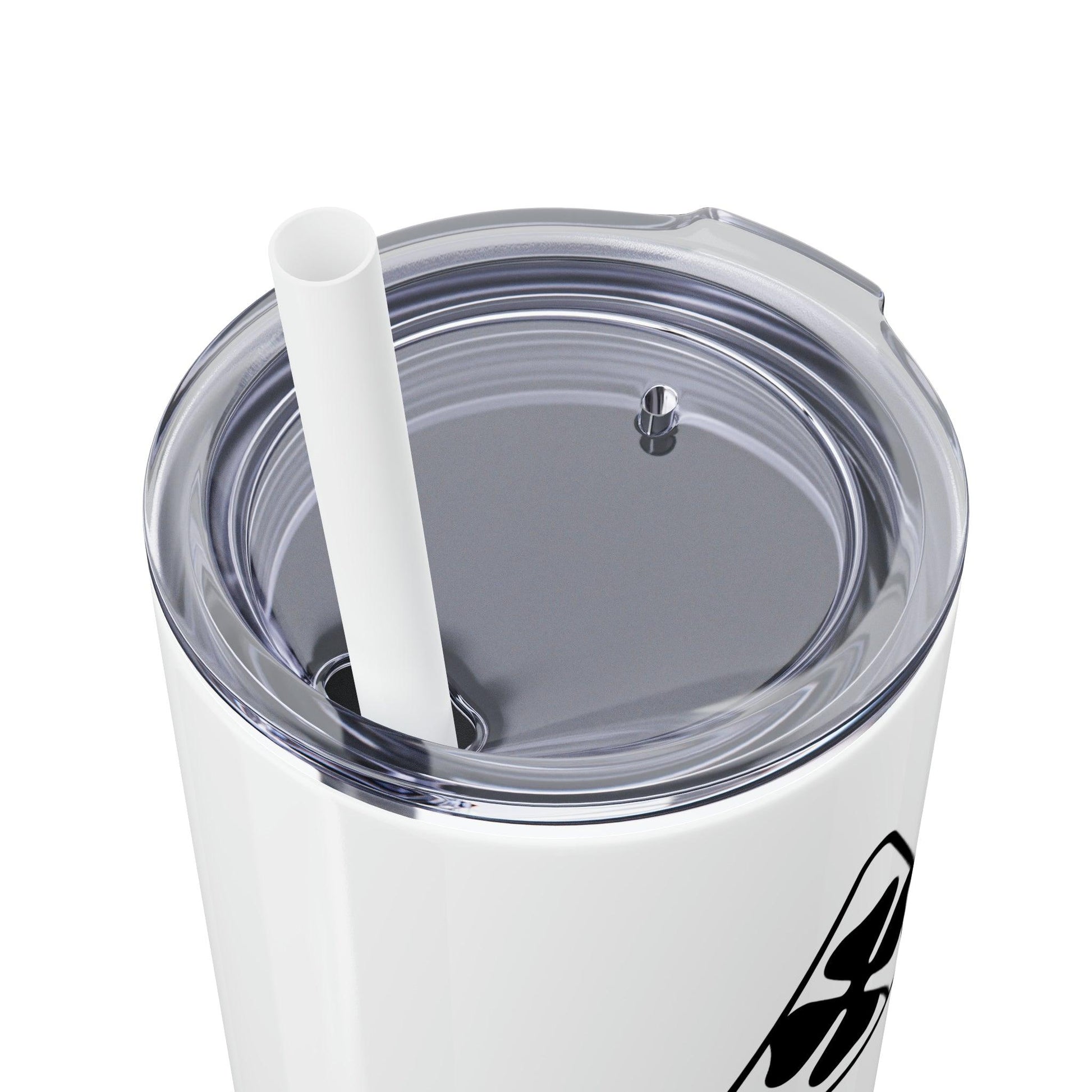 Alfa Romeo Elegance - Skinny Tumbler with Straw, 20oz - AI Print Spot