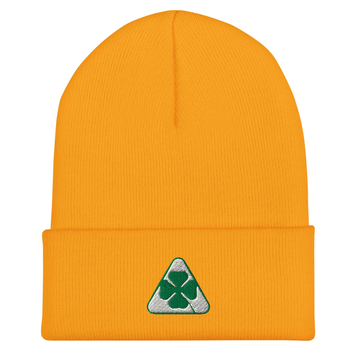 Alfa Romeo Embroidered Quadrifoglio Verde Cuffed Beanie | Unisex Style - AI Print Spot