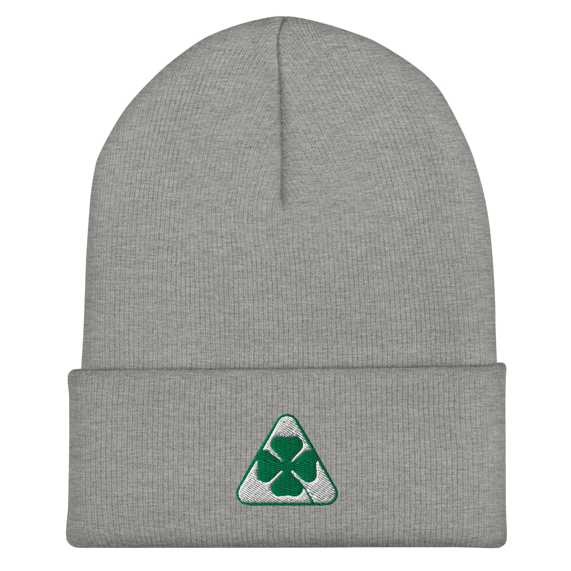 Alfa Romeo Embroidered Quadrifoglio Verde Cuffed Beanie | Unisex Style - AI Print Spot