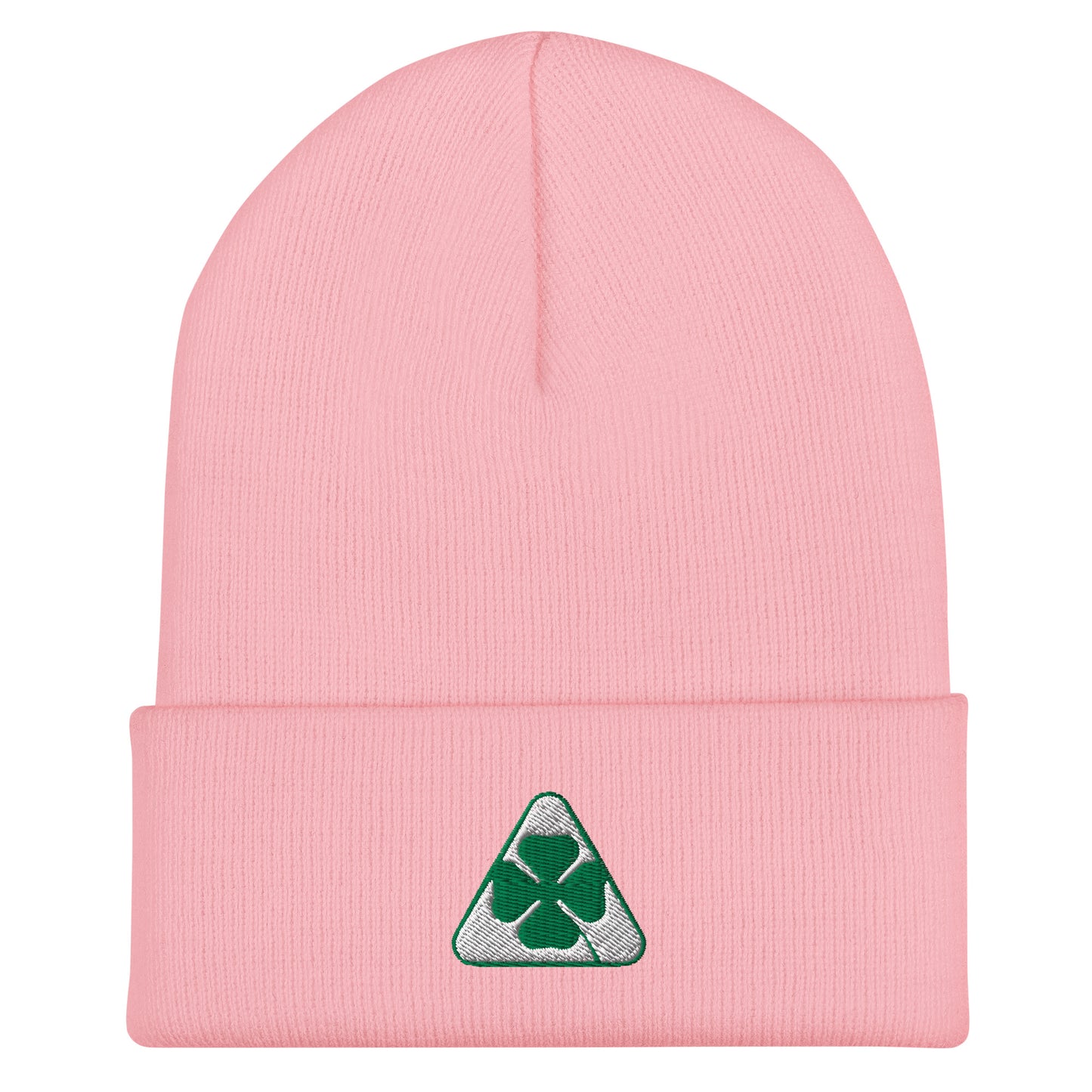 Alfa Romeo Embroidered Quadrifoglio Verde Cuffed Beanie | Unisex Style - AI Print Spot