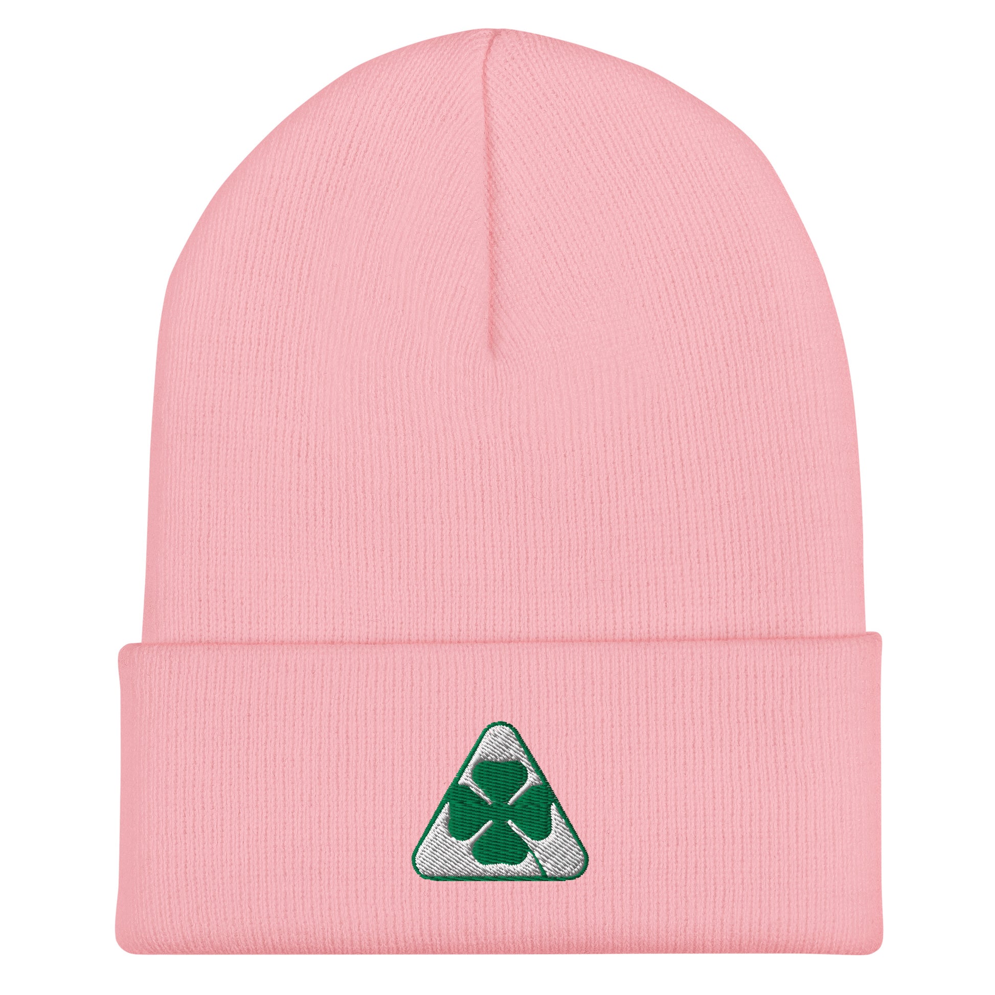 Alfa Romeo Embroidered Quadrifoglio Verde Cuffed Beanie | Unisex Style - AI Print Spot