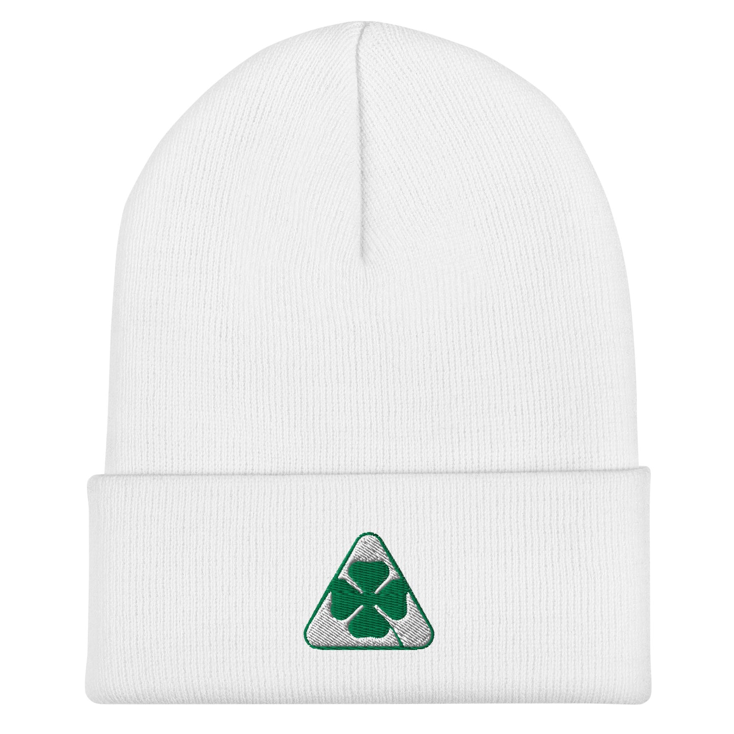 Alfa Romeo Embroidered Quadrifoglio Verde Cuffed Beanie | Unisex Style - AI Print Spot