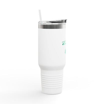 Alfa Romeo Tonale in Fangio Verde 40oz Powder-Coated Insulated Travel Mug – Black or White Options - AI Print Spot