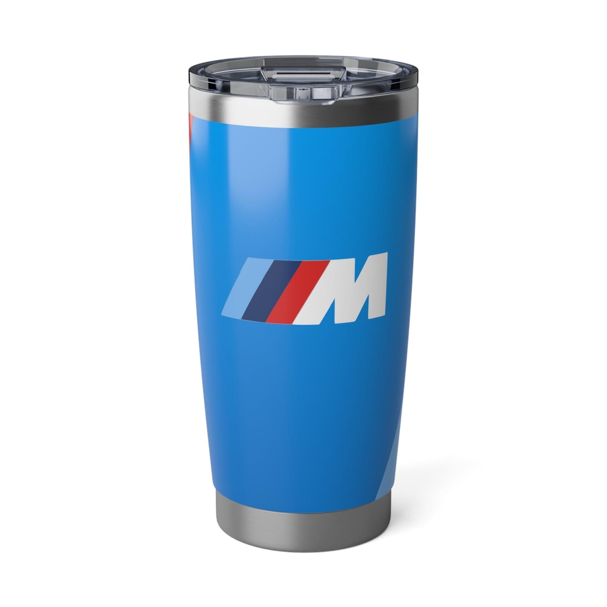 BMW 20oz Tumbler in Daytona Blue - 50 Jahre - M Piping & Logo - Limited Edition - Stainless Steel - Car Enthusiast - G80 Fans - AI Print Spot