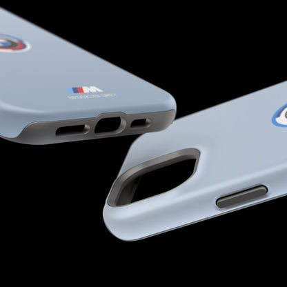 BMW G8X Brooklyn Grey iPhone MagSafe Tough Case - 50 Jahre Logo and M Piping - AI Print Spot