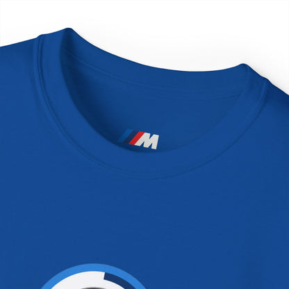 BMW M Logo Tee - Ultra Soft Cotton - Iconic Racing Emblem - Durable & Comfortable - Classic Car Enthusiast Wear - Track Day T-Shirt - Drift - AI Print Spot