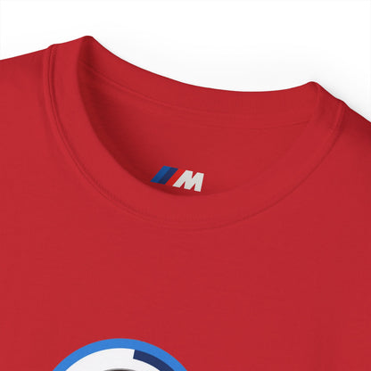 BMW M Logo Tee - Ultra Soft Cotton - Iconic Racing Emblem - Durable & Comfortable - Classic Car Enthusiast Wear - Track Day T-Shirt - Drift - AI Print Spot