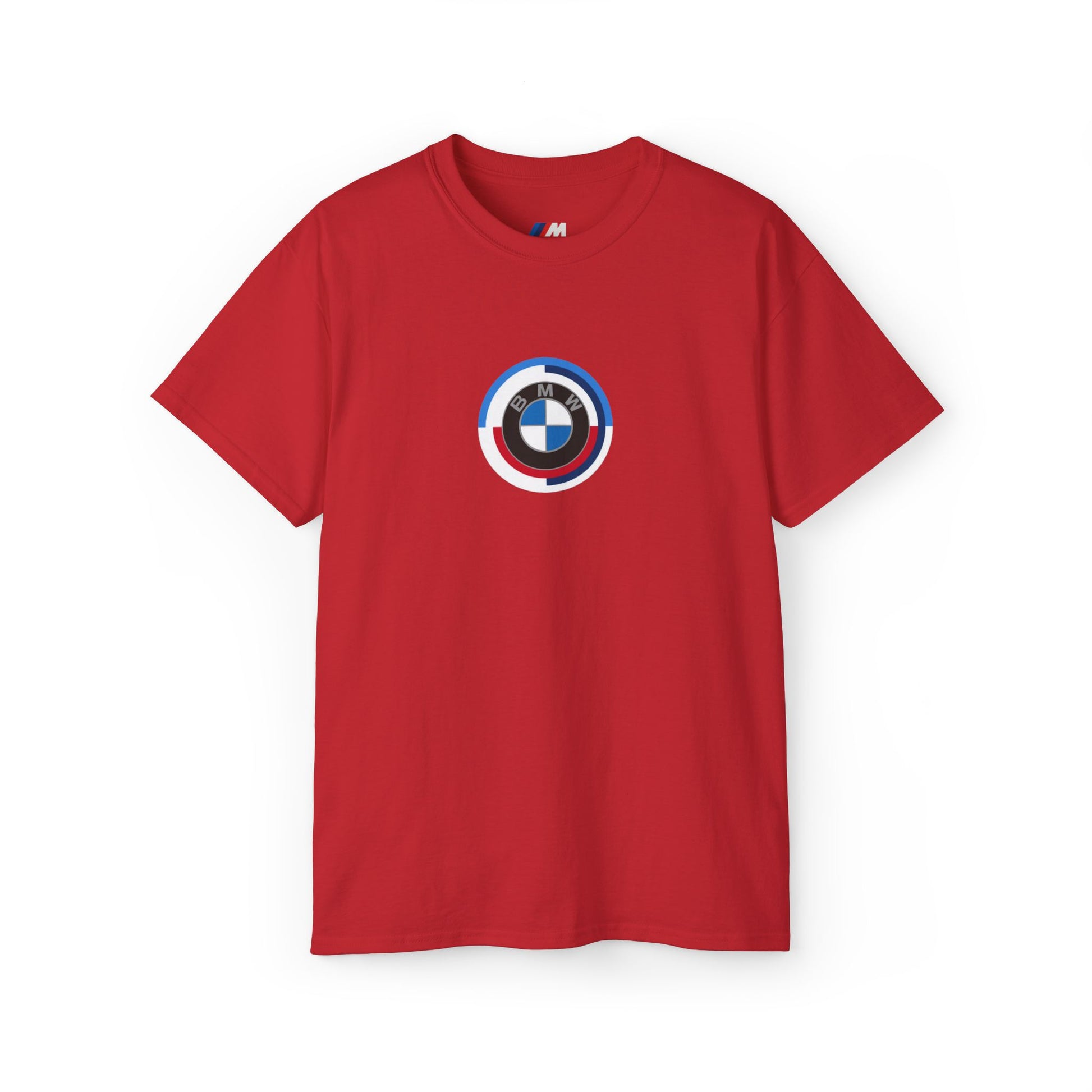 BMW M Logo Tee - Ultra Soft Cotton - Iconic Racing Emblem - Durable & Comfortable - Classic Car Enthusiast Wear - Track Day T-Shirt - Drift - AI Print Spot