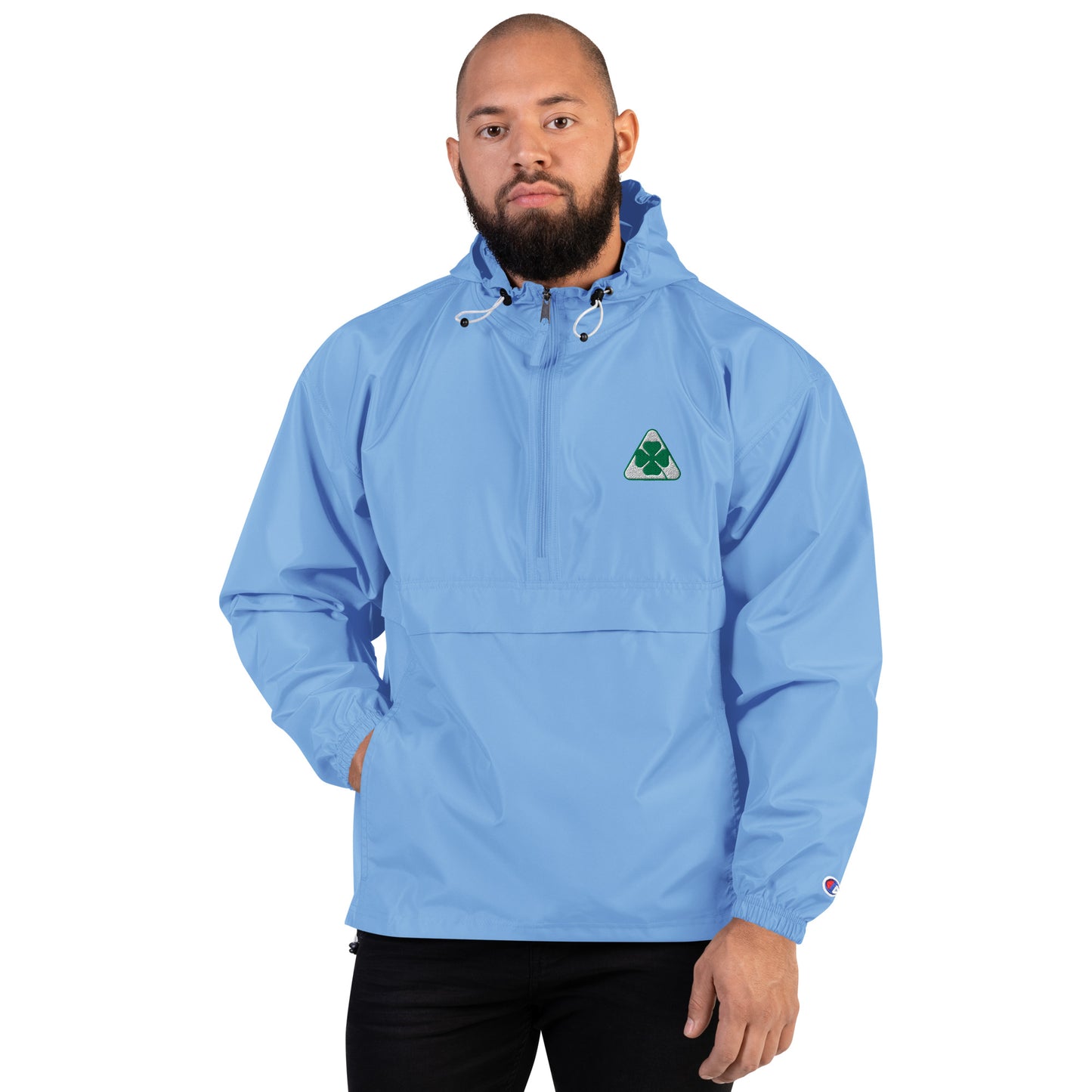 Champion Packable Jacket with Quadrifoglio Emblem Embroidery - AI Print Spot