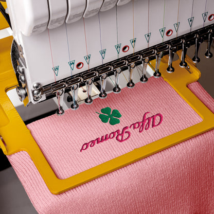 Cuffed Beanie with Embroidered Alfa Romeo Script and Quadrifoglio Verde - AI Print Spot