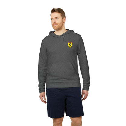 Ferrari Scuderia Unisex Fleece Hoodie – adidas - Comfortable, Stylish, and Perfect for Any Occasion - AI Print Spot