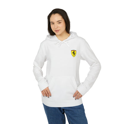 Ferrari Scuderia Unisex Fleece Hoodie – adidas - Comfortable, Stylish, and Perfect for Any Occasion - AI Print Spot