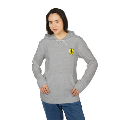 Ferrari Scuderia Unisex Fleece Hoodie – adidas - Comfortable, Stylish, and Perfect for Any Occasion - AI Print Spot