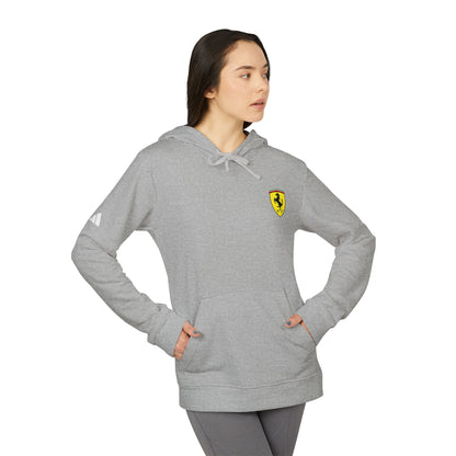 Ferrari Scuderia Unisex Fleece Hoodie – adidas - Comfortable, Stylish, and Perfect for Any Occasion - AI Print Spot