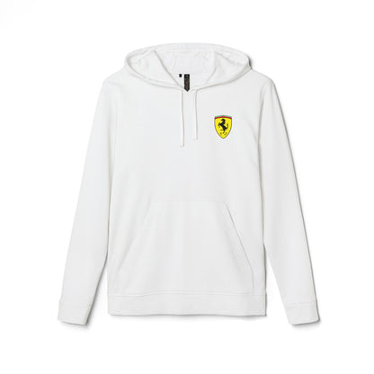 Ferrari Scuderia Unisex Fleece Hoodie – adidas - Comfortable, Stylish, and Perfect for Any Occasion - AI Print Spot