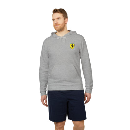 Ferrari Scuderia Unisex Fleece Hoodie – adidas - Comfortable, Stylish, and Perfect for Any Occasion - AI Print Spot