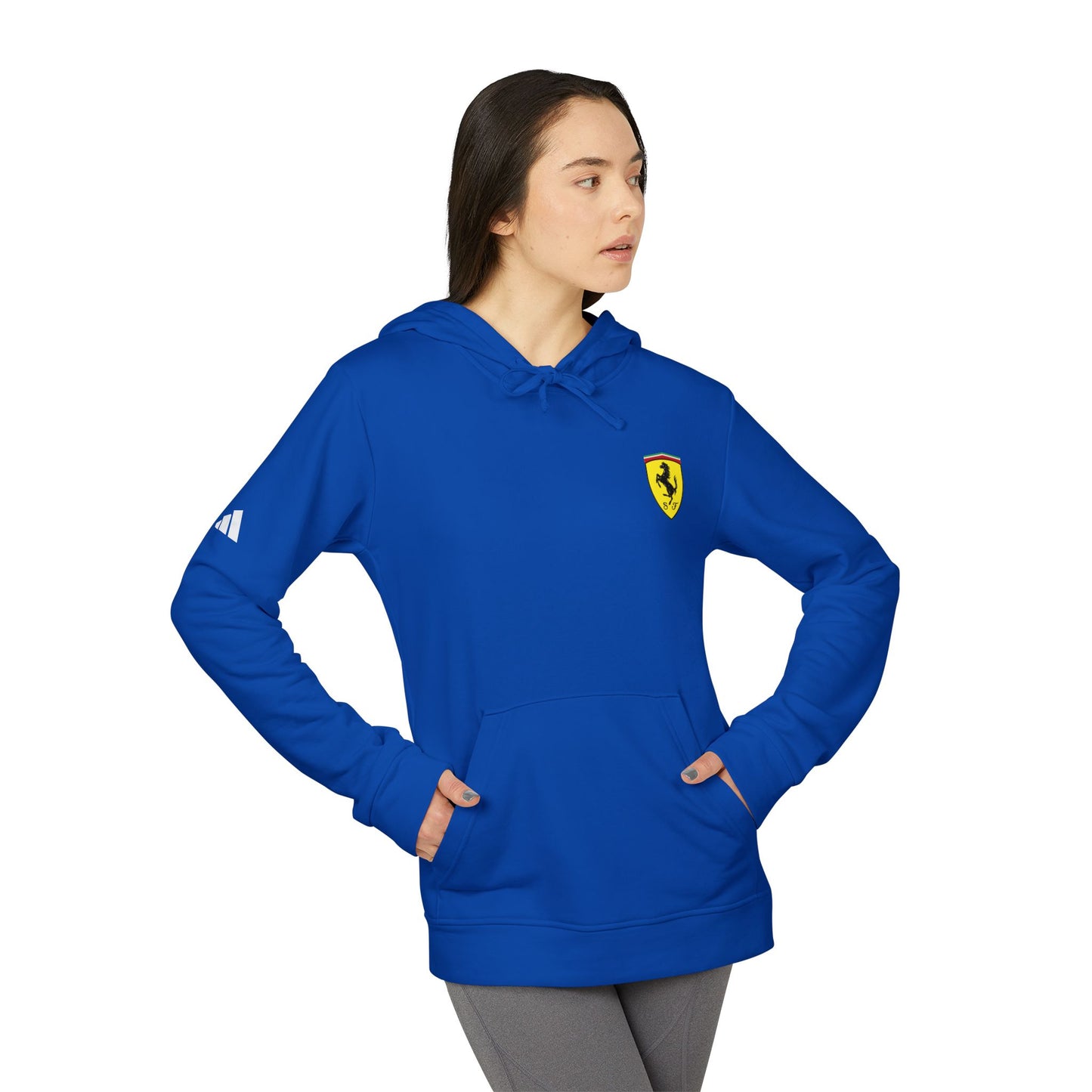 Ferrari Scuderia Unisex Fleece Hoodie – adidas - Comfortable, Stylish, and Perfect for Any Occasion - AI Print Spot