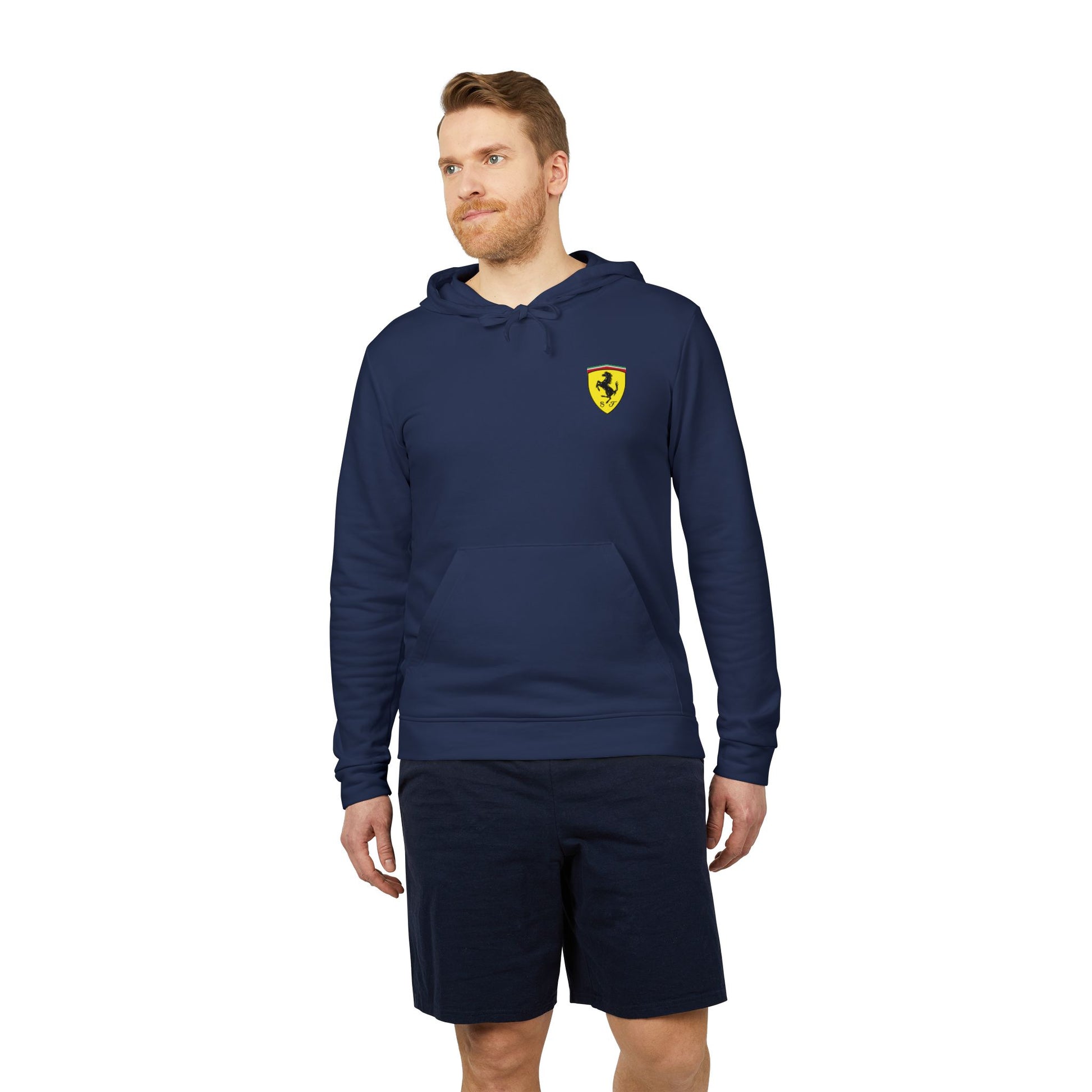 Ferrari Scuderia Unisex Fleece Hoodie – adidas - Comfortable, Stylish, and Perfect for Any Occasion - AI Print Spot