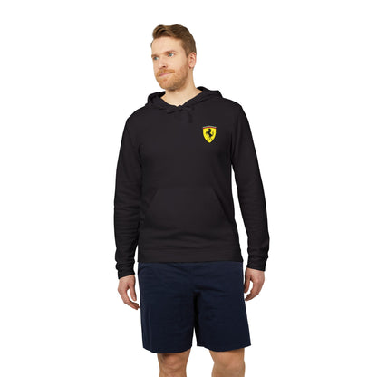 Ferrari Scuderia Unisex Fleece Hoodie – adidas - Comfortable, Stylish, and Perfect for Any Occasion - AI Print Spot