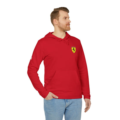 Ferrari Scuderia Unisex Fleece Hoodie – adidas - Comfortable, Stylish, and Perfect for Any Occasion - AI Print Spot